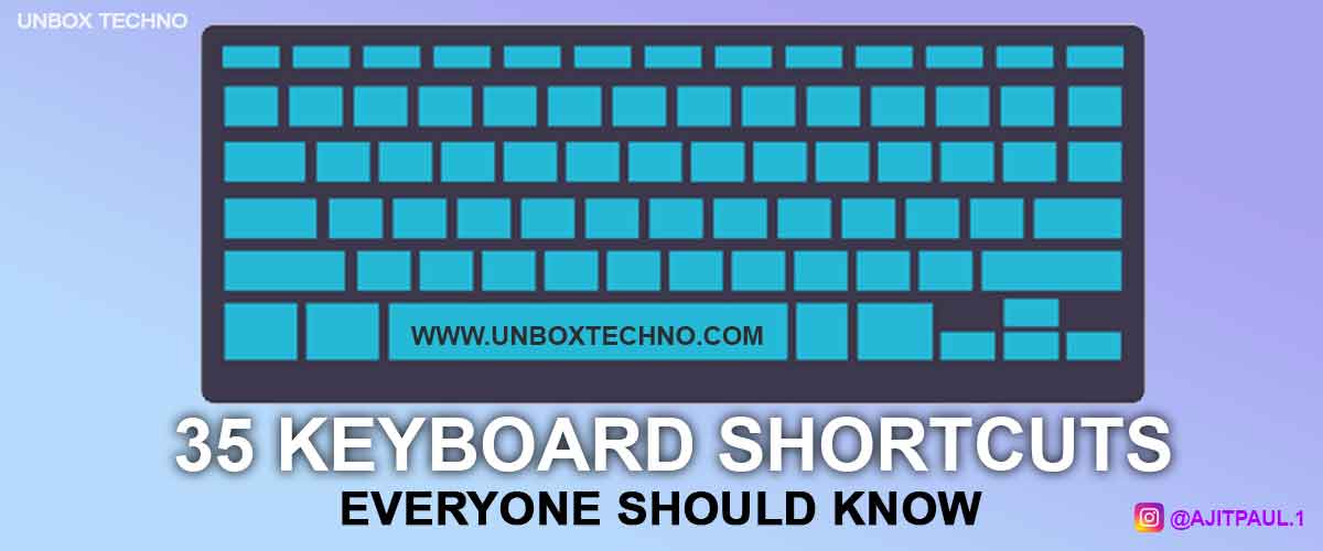 Most Useful Shortcuts for Pc/Laptop ( Windows ) :