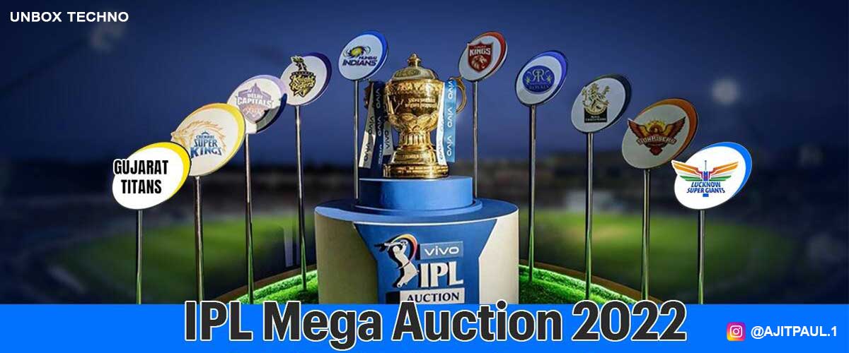 IPL Auction List 2022 : Complete List of Sold Players – UnboxTechno